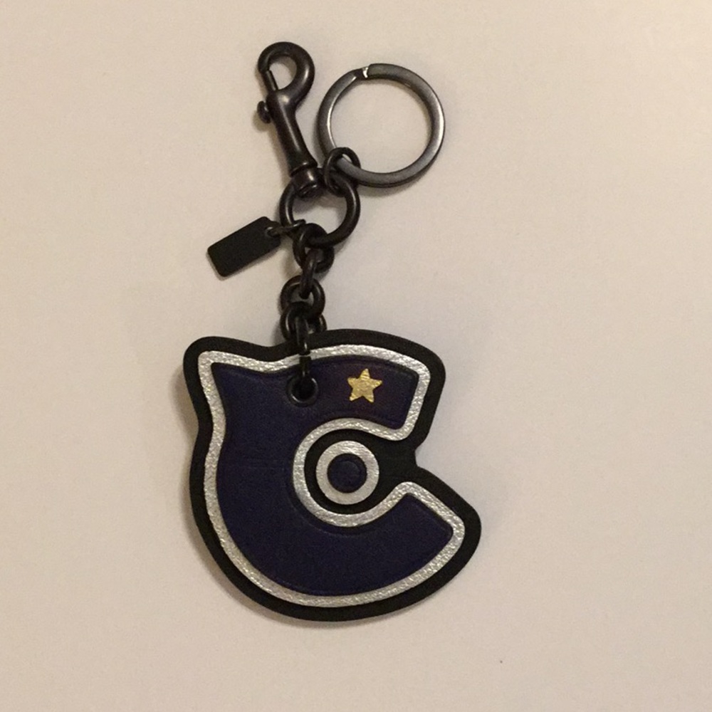 Coach C Patch Bag Charm - Picture 2 of 7
